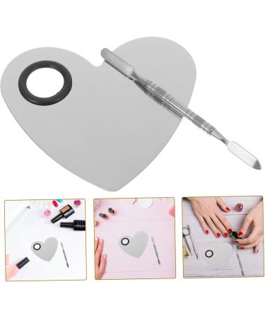 PACKOVE 2 Ensembles Palette de M lange Inoxydable de Anneaux Spatule pour Coloration Ongles Outil Professionnel de Beaut pour Salon et Usage Personnel - Buy Online on GoSupps.com