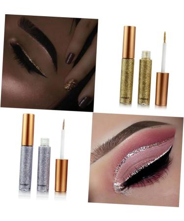 FOMIYES 10pcs Glitter Eyeliner Liquid Glitter Liner for Eyes Liquid Eyeliner Eyeshadow Eye Shadow Flash Set 1 count (Pack of 1) Assorted Color - Buy Online on GoSupps.com