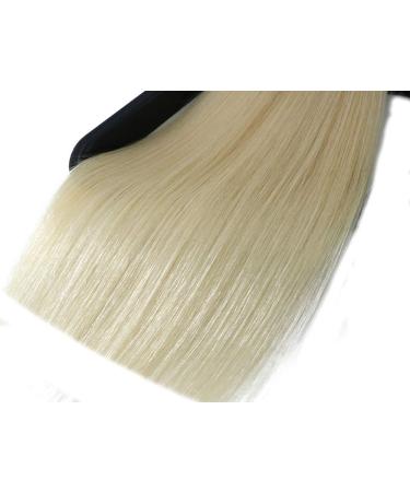 Platinum Blonde Clip in Hair Extensions Real Human Hair 70G 100% Remy Human Hair Extensions Straight 7pcs 16clips for Women(22 Inch #60) 22inch #60 Platinum Blonde - Buy Online on GoSupps.com