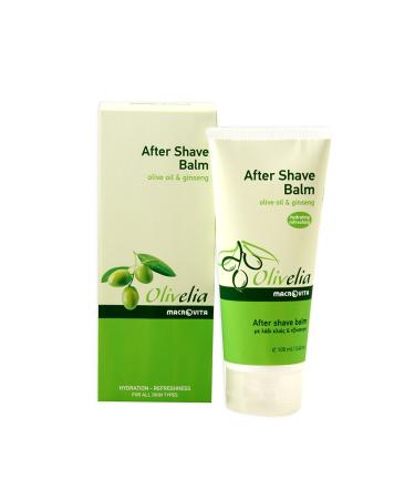 OLIVELIA AFTER SHAVE BALM OLIVE OIL & GINSENG HYDRATING-REFRESHING 100 ML.