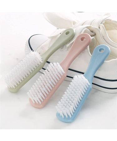 Shoe Brush Cleaner Household Cleaning Sports Shoes Shoe Polish Strong Plastic Bristles Laundry Tools Brush(Pink) - Buy Online on GoSupps.com
