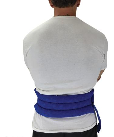 Nature Creation Microwave Heating Pad for Back Pain Relief - Microwavable Hot/Cold Pack for Cramps, Sore Muscles - Reusable Stress Relief - Blue Marble - Buy Online on GoSupps.com