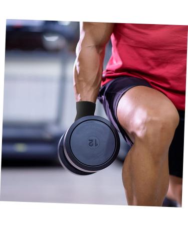 FRCOLOR Exercise Gloves for Men & Women | Black Carpal Tunnel Hand Sleeves & Rest Mittens Ideal for Fitness & Recovery - Buy Online on GoSupps.com