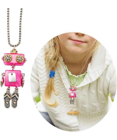 Oralgo Unique Robot Necklace - Multifunctional Vintage Movable Design | FN1061 - Perfect for Daily Use - Buy Online on GoSupps.com