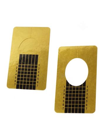 200pcs LATRAT Nail Screen Extender - Gold Rectangular Nail Art Extension Tray for Gel & Resin Nails - International Shipping Available - Buy Online on GoSupps.com