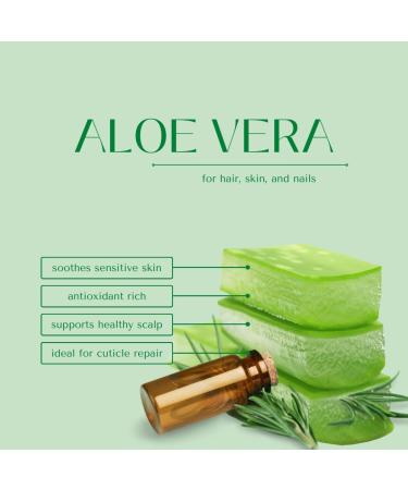 100% Pure Aloe Vera Oil - 4oz | Best Quality for Skin & Hair | Shop Internationally - Buy Online on GoSupps.com