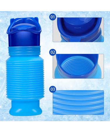 CUNQN Emergency Toilet Shrinkable Urinal 750ml - Portable Pee Bottle for Outdoor Activities and Travel - Buy Online on GoSupps.com