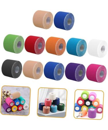 Healeved 36 Rolls Sports Tape - Kinesiology Ankle & Hand Tape for Athletes | Non-Woven Fitness & Vet Wrap - Buy Online on GoSupps.com
