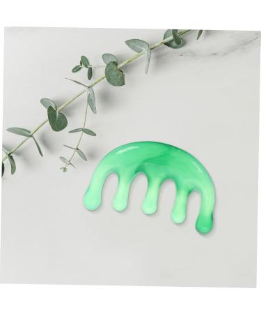 VALICLUD 2pi ces Peigne Gua Sha pour Cheveux Boucl s Stimulateur du Chevelu Peigne de Massage Fait Main pour Chevelu Sec Apaisant pour T te - Buy Online on GoSupps.com