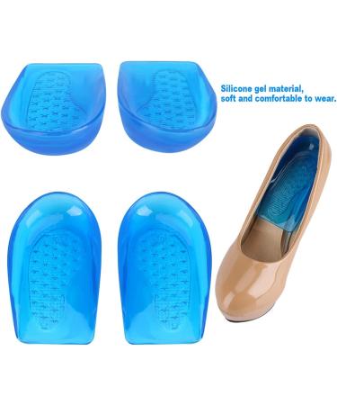 Gel Heel Cushions for Plantar Fasciitis | Silicone Arch Support Insoles & Shock Absorption | Supination Correction Shoe Inserts - Buy Online on GoSupps.com