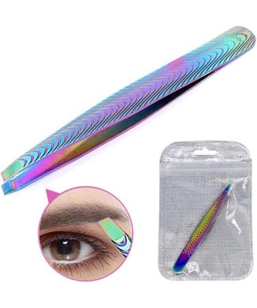 Buy Precision Slant Tweezers - Stainless Steel Eyebrow Tweezers for Perfect Shaping | International Shipping Available - Buy Online on GoSupps.com