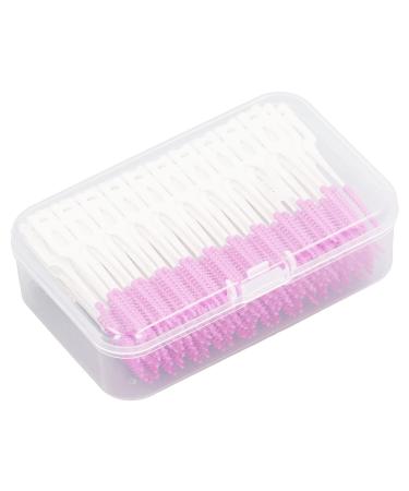 Gavigain 200 pieces of interdental brush soft silicone tooth cleaning dental floss toothpick tooth cleaning Tools for oral care