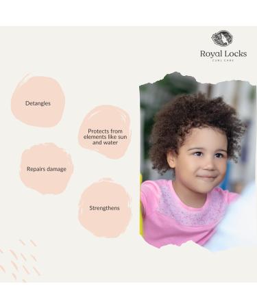 Royal Locks Curl Rescue Leave-In Conditioner | Damage Repair Keravis Formula for Curly & Coily Hair - 8 fl oz - Buy Online on GoSupps.com