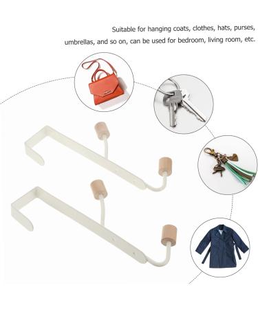 STOBAZA 18 Pcs Coat Hook behind Door Storage Hangers Over Door Hanger Kitchen Wrought Iron Hook Cabinet Door - Buy Online on GoSupps.com