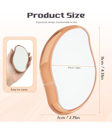 Nano Hair Remover Rubby Nano Hair Remover Stone Crystal Hair Remover Hair Removal Without Shaving Hair Smooth Skin Hair Removal Device for Leg Arm Back Women-Rose Gold - Buy Online on GoSupps.com
