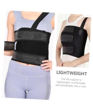 KALLORY Fracture Fixation Belt | Sternum & Chest Support Brace | Rib Compression & Dislocation Support | Black Man's Support Belt - Buy Online on GoSupps.com
