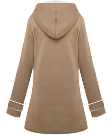 Shop Hehiy Ladies Winter Coat | Warm Quilted Long Jacket with Removable Hood | Creamkatzii Women s Parka - Red Black Coffee 3XL Sizes Available - Buy Online on GoSupps.com