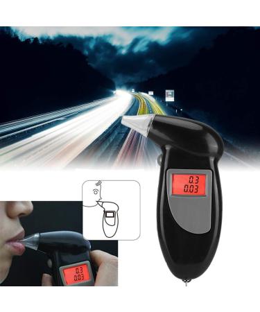 Portable Breathalyzer Alcohol Tester Breath LCD Digital Display Alcohol Tester Analyzer with Backlight - Buy Online on GoSupps.com
