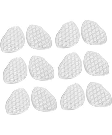 Forefoot Inserts - 6 Pairs Silicone Metatarsal Pads | Soft Cushioning with Massage Points for Comfort - Buy Online on GoSupps.com