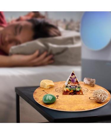 Vuuuuv Horoscope Orgon Pyramid & Aries Medicinal Crystal Gift Set - Zodiac Stones for Healing & Spiritual Growth - Buy Online on GoSupps.com