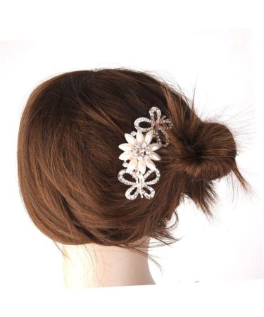 DOITOOL Bride Hair Comb Pearl Hair Accessories Women Hair Accessories Wedding Hair Ornaments Hair Accessories for Women Bridal Hair Accessories Hair Clip Artificial Women's - Buy Online on GoSupps.com