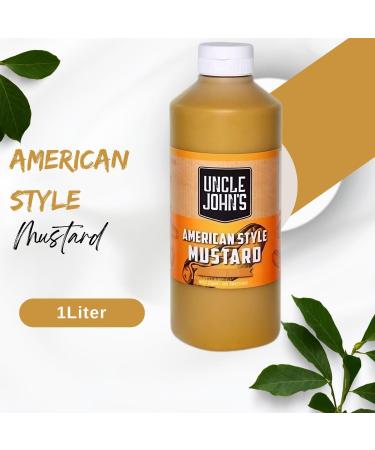Uncle John Sauce & Mustard Pick N Mix - Choose From 5+ Flavors |Mayonnaise Garlic Mayonnaise Tomato Ketchup American Style Mustard BBQ Sweet Chilli | Pack of 4 x 1000ml - Buy Online on GoSupps.com