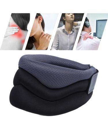 Haofy Adjustable Neck Support & Brace for Pain Relief - Gray | International Shipping - Buy Online on GoSupps.com