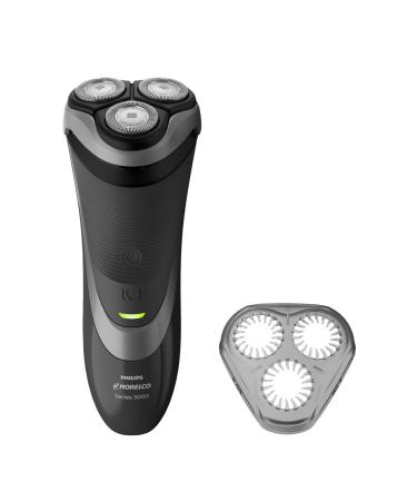 Philips Norelco Electric Shaver 3600 with Click-On Stubble Guard S3560/88