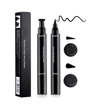 Erinde 2PCS 2 in 1 Eyeliner Stamp Winged Beauty Wing Cat Eye Stamp  Waterproof Liquid Eyeliner pencil  Long Lasting and Smudgeproof Eyeliner Stamp Pencil  Easy to Use  Left and Right Wings Stamp SET D - Buy Online on GoSupps.com