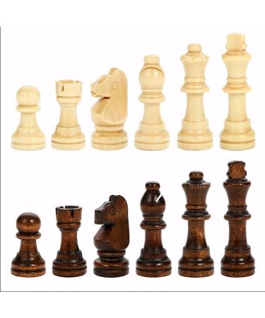 Chess Set Wooden Magnetic Portable Folding Chess BOAD Game Toys Indoor Outdoor Entertainment Items Board Game (Size : 34cm) (34cm) - Buy Online on GoSupps.com