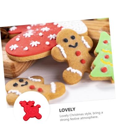 MAGICLULU 6 Pcs Baking Mold Silicone Candy Mold Candy Gummies Silicone Cake Mold Xmas Baking Xmas Silicone Gum Paste Molds Christmas Fondant Silica Gel Dessert Child Household - Buy Online on GoSupps.com