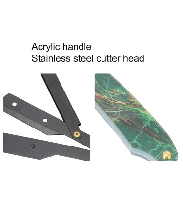 Premium Stainless Steel Razor Holder | Straight Edge Men's Shaving Knife | Portable & Safe Facial Care Rack - Buy Online on GoSupps.com