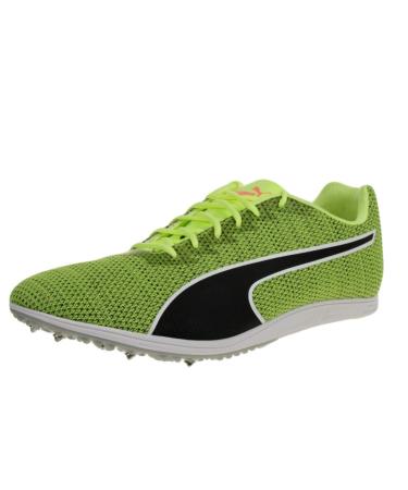 PUMA Men's Evospeed Distance 8 Track and Field Shoes 41 EU Fizzy Yellow Puma Black