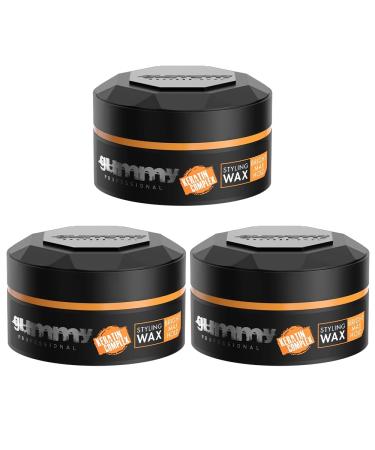 Rubber Bright Max Hold |Hair wax |Flexible and strong styling |Brilliant effect Wax |Use with UV protection |Vitamin E |150 ml (3 pieces)