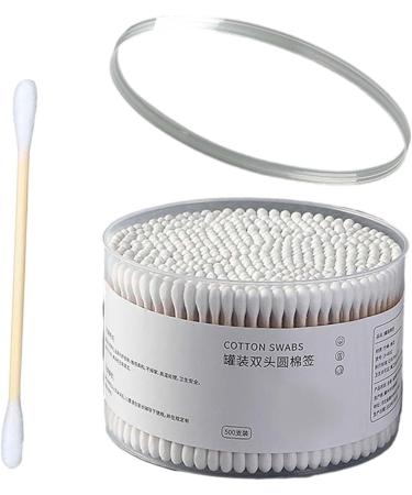 Sharplace Pack of 500 Disposable Cotton Swabs - Wooden Cleaning Sticks for Care & Hygiene - Buy Online on GoSupps.com