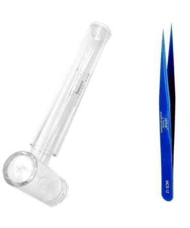 Vetus Eyelash Tweezers Set for Extensions & Volume Technique - 4x MCS-12 to MCS-19 | Premium Grey Tweezers for Precision Application - International Shipping Available - Buy Online on GoSupps.com