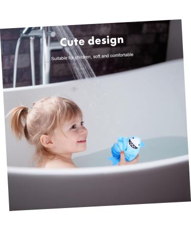 GLEAVI Bath Sponge Set 2pcs Loofah Scrubber & Soft Shower Pouf in Pink | Eco-Friendly Bath Flower Ball with Paper Straws Perfect for Body Scrubbing & Toddler Bath Time - Buy Online on GoSupps.com