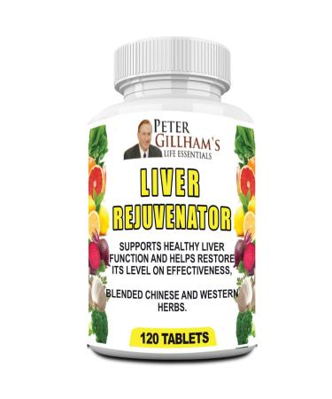 Liver Rejuvenator 120 Tablets 40 Servings All Natural Non-GMO Herbal Blend 780 mg Liver Cleanse Liver Support Made in The USA Peter Gillham s Life Essentials