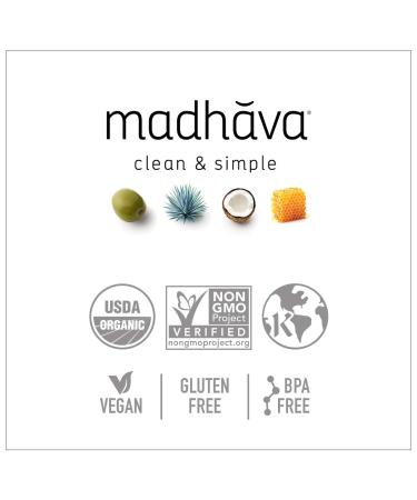 MADHAVA Organic Fair Trade Agave  11.75 oz. Bottle (Pack of 6) | 100% Pure Organic Blue Agave Nectar | Natural Sweetener  Sugar Alternative | Vegan | Organic | Non GMO | Liquid Sweetener 11.75 Ounce (Pack of 6) - Buy Online on GoSupps.com