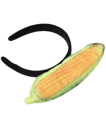 Corn Headbands Ice Cream Hair Accessories Vegetable Hair Band Vegetable Headpiece Vegetable Headdress Vegetable Headband Vegetable Hairband Child Fabric Chinese Cabbage Aldult