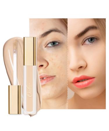 Oulac Concealer Makeup Nude Under Eye Concealer Multi-Use Concealer for Redness  Acne and Corrector  Natural Matte Finish Quick Dry for All Skin Types  Vegan&Cruelty Free  Ivory C2 C2 Ivory
