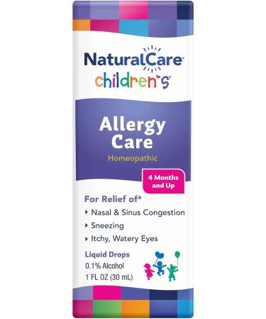 NaturalCare Children's Allergy Care Homeopathic Liquid Drops 1 Fl Oz - Buy Online on GoSupps.com