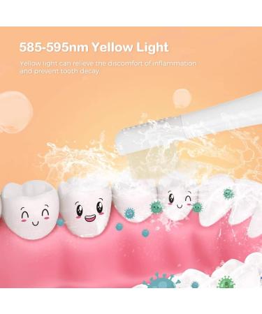 Kids Electric Power Toothbrush Age 1-4 | Easy-Grip Silicone Handle | 3 Modes & Smart Timer | Rechargeable - Orange - Buy Online on GoSupps.com