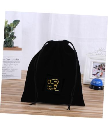Healifty 3pcs Hair Dryer Storage Bag Black Favor Bags Hairdryer Hair Dryer Bags Bra Hair Curler Travel - Buy Online on GoSupps.com