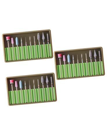 Beaupretty Drill Sets Nail Art supplies nail grinding head nail file tungsten carbide nail drill Manicure Pedicure Bit Diamond Nail Bit Manicure sand tool Gel Nails Bit ceramics head Sand