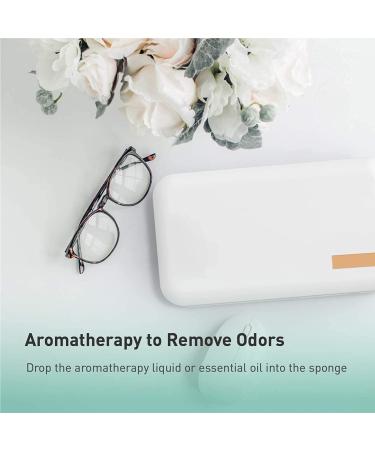 UV Light Sanitizer Box - 99.99% Sterilization Rate for Phone, Toothbrush, Jewelry, Glasses, Nail Tools, Keys & Aromatherapy - Buy Online on GoSupps.com