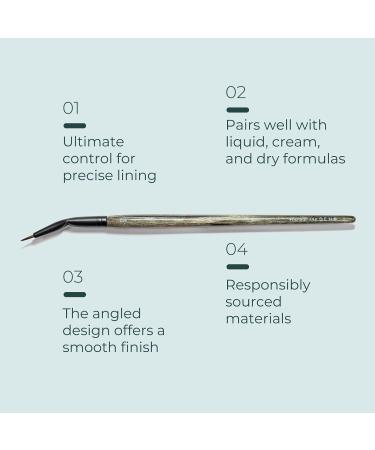 Buy Rose and Ben E26 Pointed Liner Brush | Precise Angled Design for Winged & Cat-Eye Looks | Cruelty-Free Beauty Brush - International Shipping Available - Buy Online on GoSupps.com