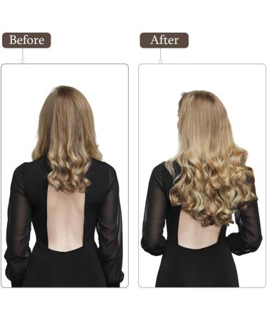 Yamel Human Hair Invisible Wire Hair Extension Natural Black 16 Inch Fish Line 1 Piece Real Human Hair Secret Extensions - Buy Online on GoSupps.com