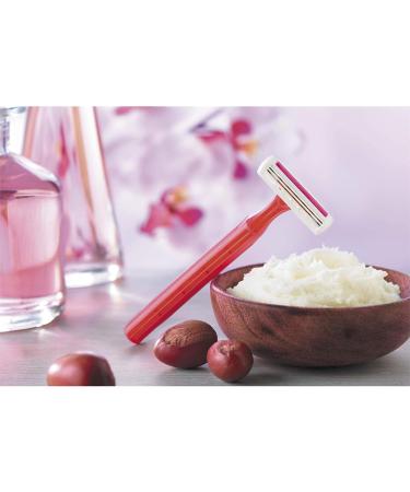 BIC Pure Lady Razor for Women - 16 Disposable Razors with 3 Blades Vitamin E & Shea Butter for a Gentle Shave - Buy Online on GoSupps.com