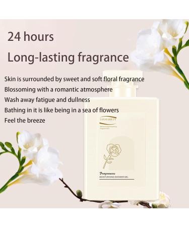 SanyeQueen Fragrant Shower Gel - Moisturizing Body Wash for Women & Men | Long Lasting Fragrance for All Skin Types | International Shipping Available - Buy Online on GoSupps.com